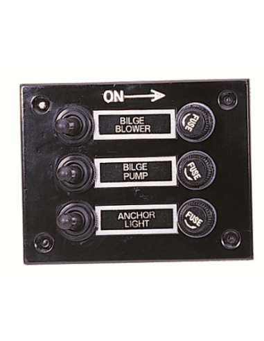 3 GANG SWITCH PANEL