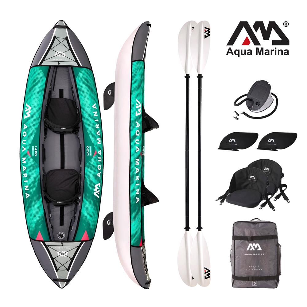 AQUA MARINA LAXO 10'6 INFLATABLE KAYAK PACKAGE