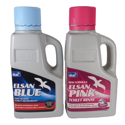 ELSAN BLUE+ PINK TWINPACK