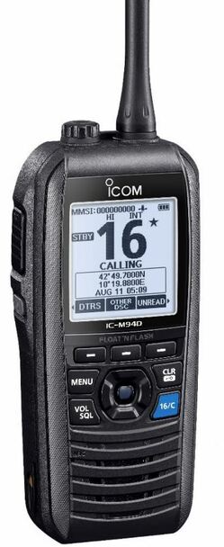 ICOM IC-M94DE HANDHELD VHF RADIO