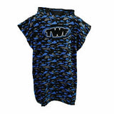 TWF VELOUR REACTIVE PRINTED PONCHO TOWEL