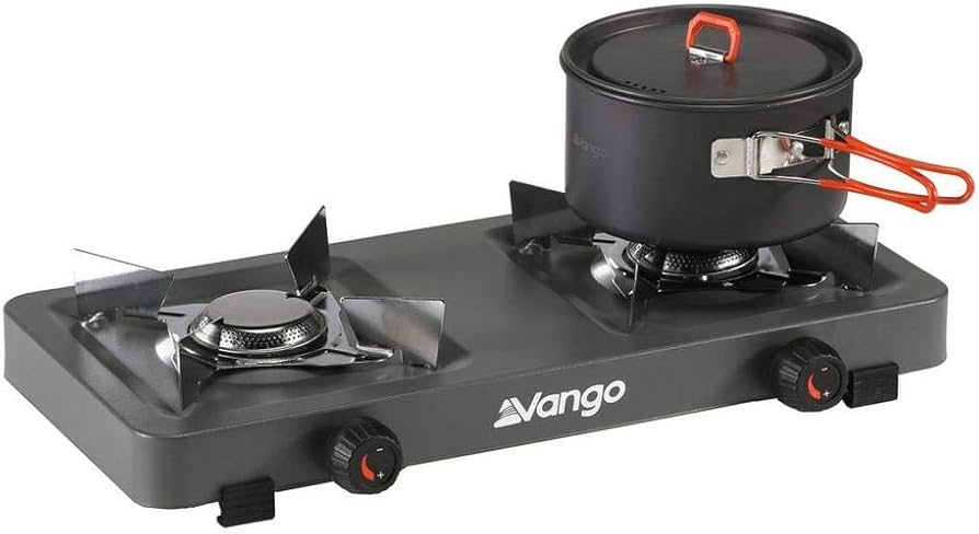 VANGO BLAZE DOUBLE GAS COOKER